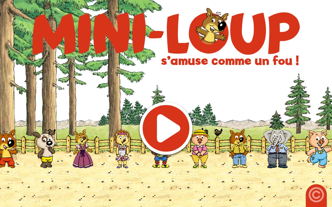Mini-loup : jeu smartphone tablette pour les 4-7 ans - Hachette Jeunesse - Mediatools : écran d’accueil
